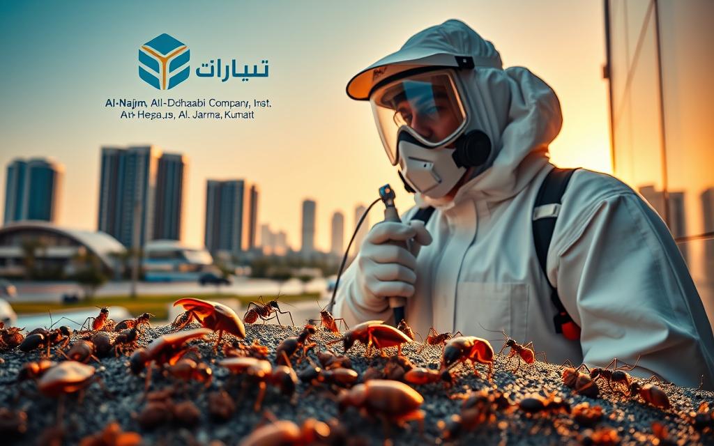 شركة رش حشرات الجهراء الكويت شركة النجم الذهبي
