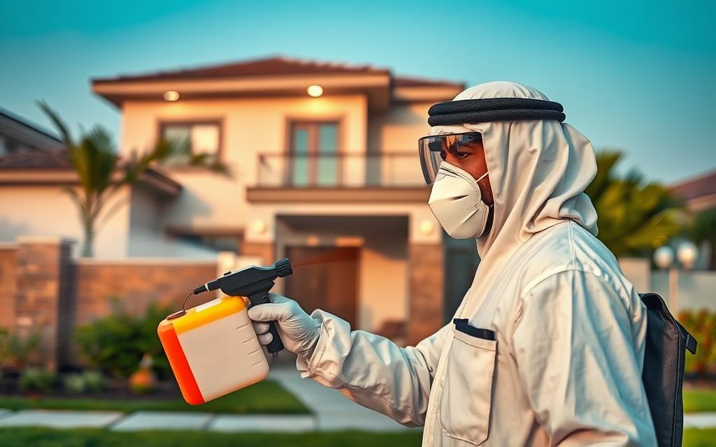 رش المبيدات