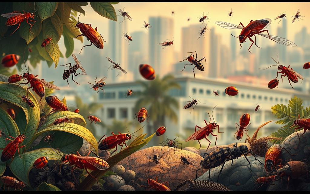 أنواع الحشرات