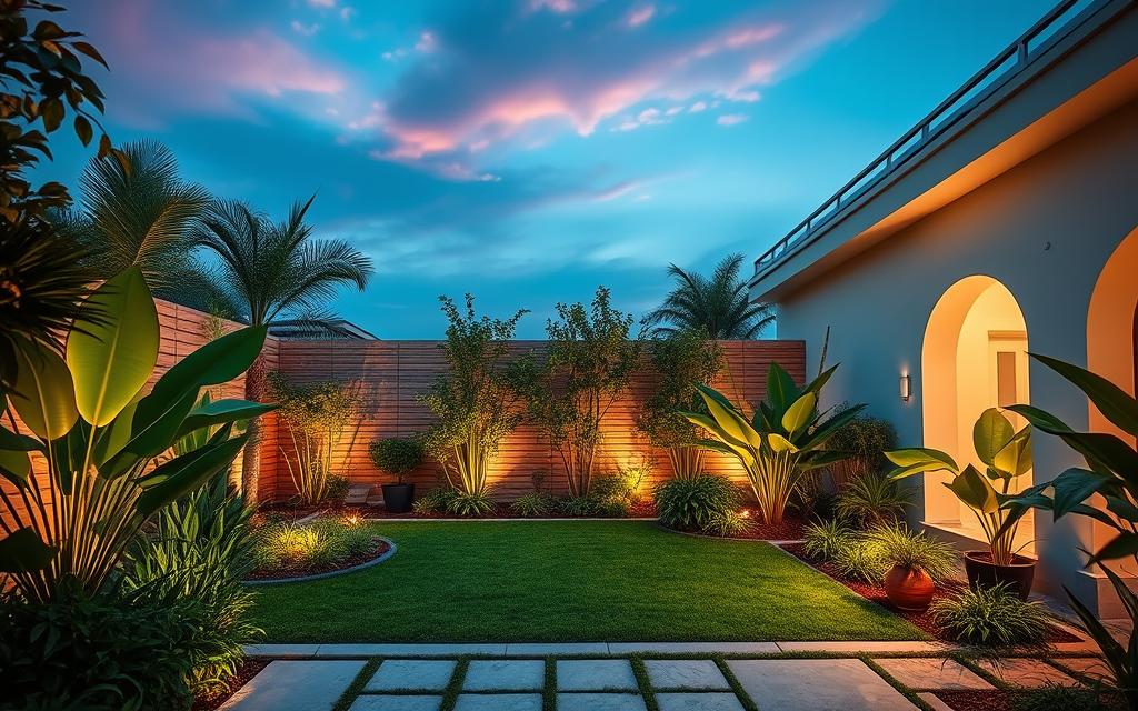 تصميم حدائق منزلية في جدة