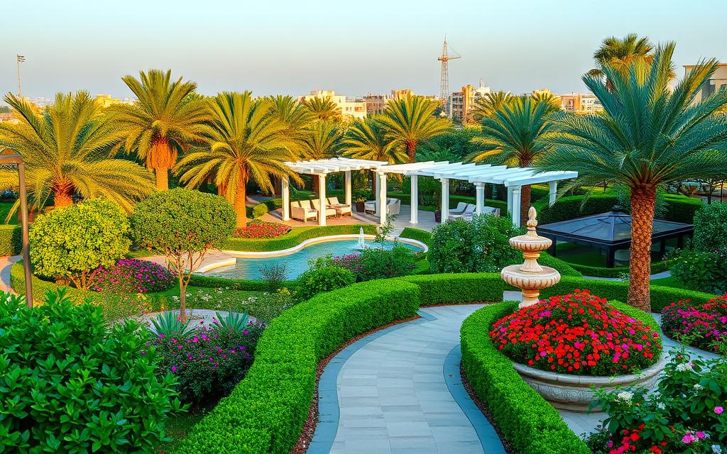 تنسيق حدائق جدة
