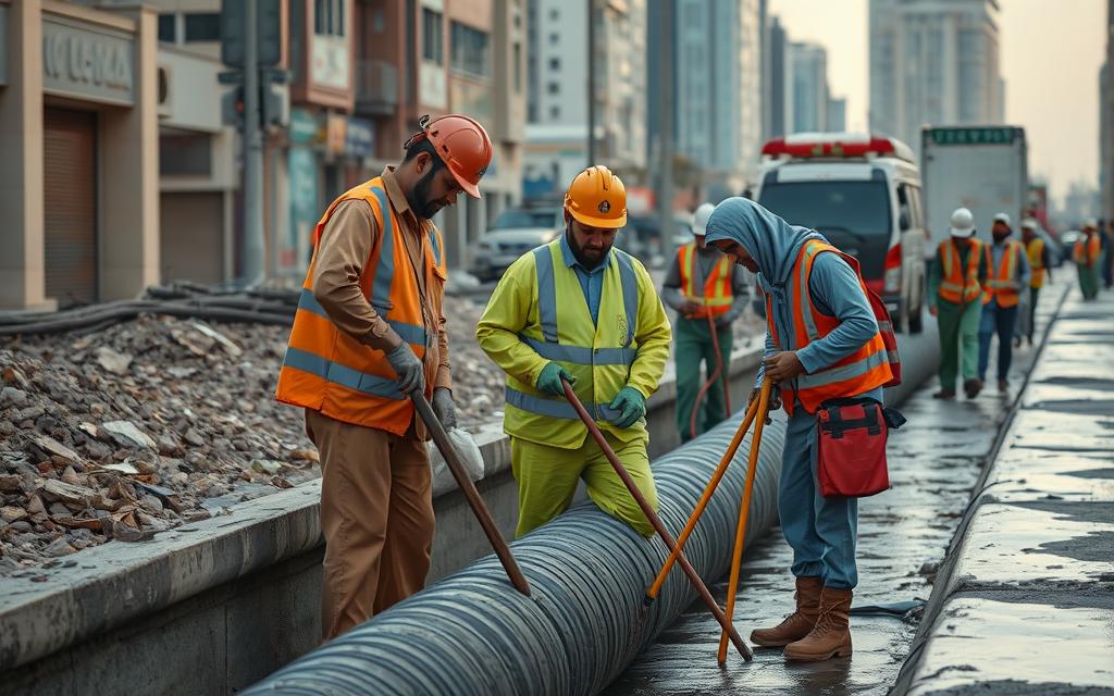تنظيف وصيانة مجاري الصرف الصحي الرياض
