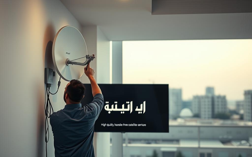 فني ستلايت الكويت تركيب رسيفر بدون طبق شركة ترددات