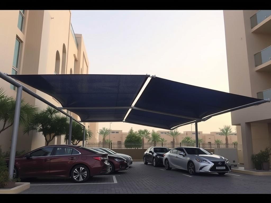 مظلات سيارات من هابينس في الرياض