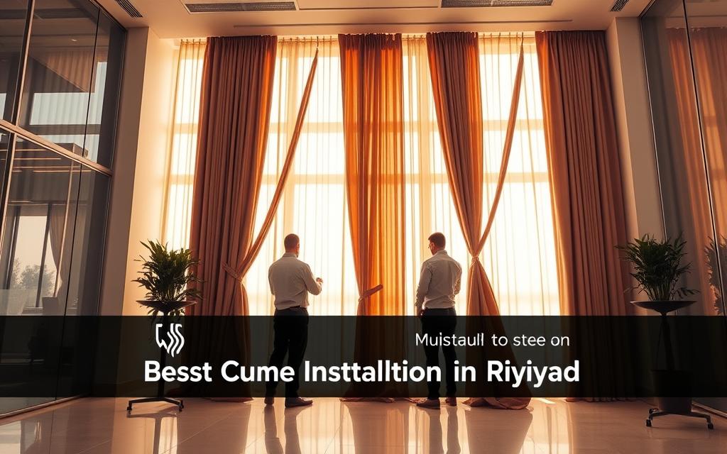 أفضل شركة تركيب ستائر