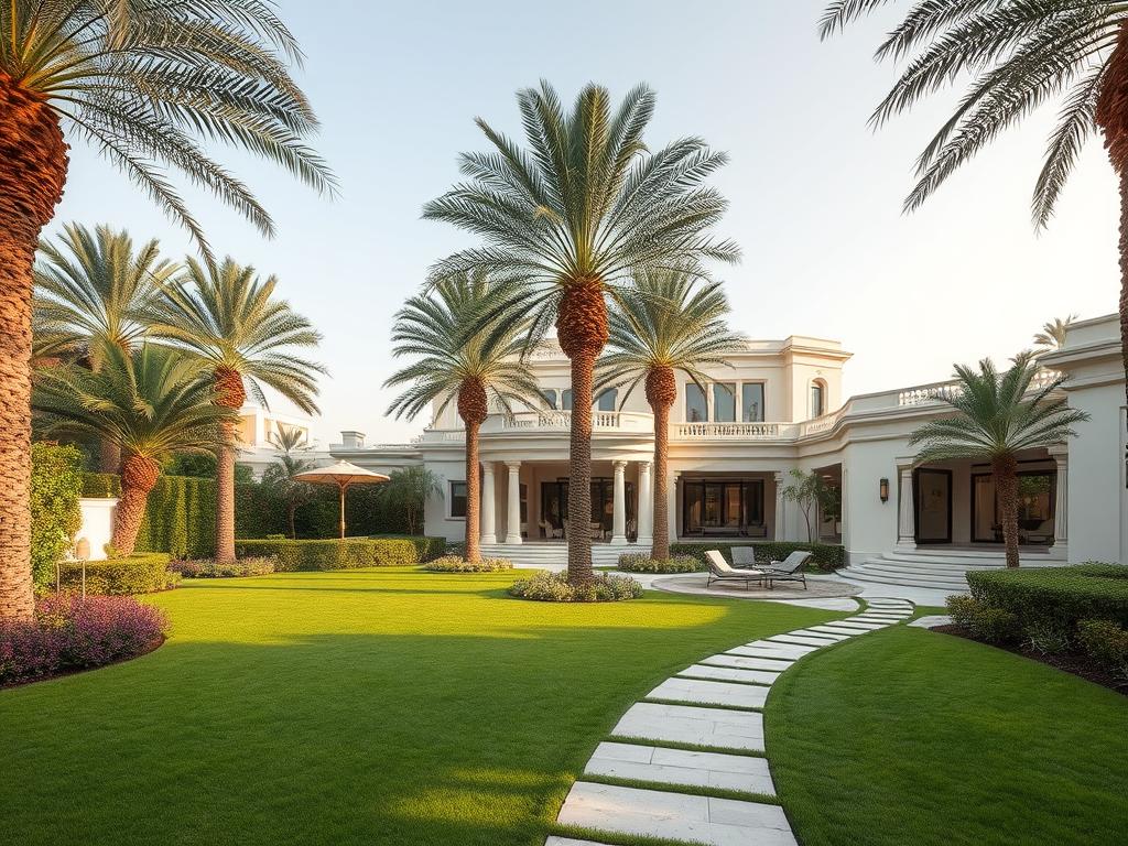 حدائق فلل بالرياض