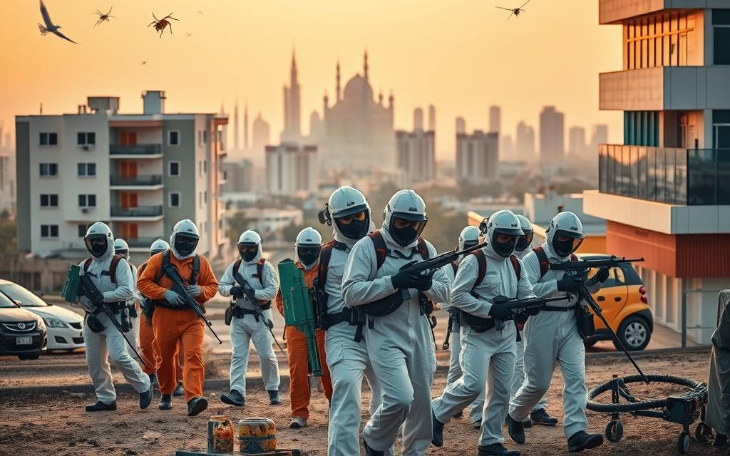 مكافحة الحشرات الكويت