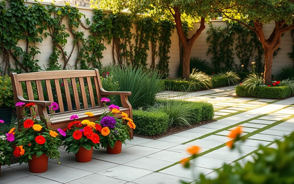 تنسيق حدائق صغيرة