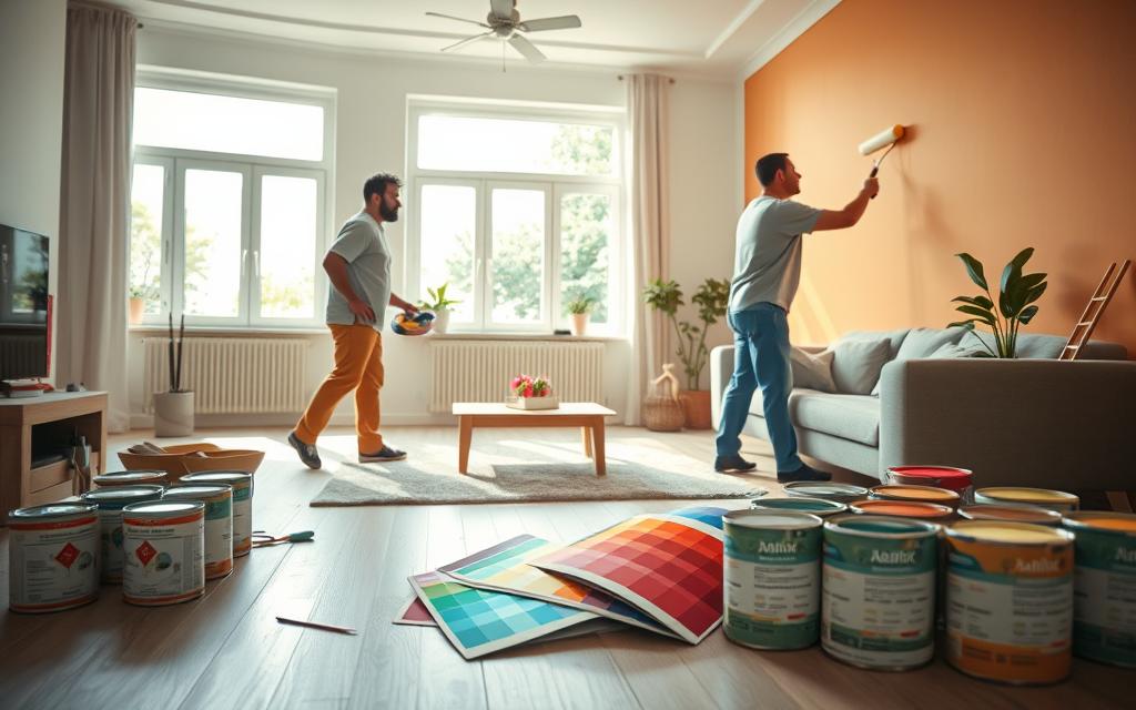 خدمات أصباغ داخلية