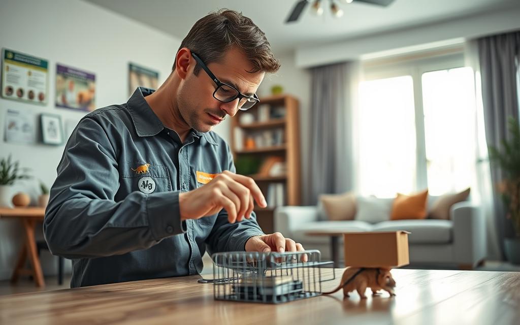 مكافحة قوارض منزلية