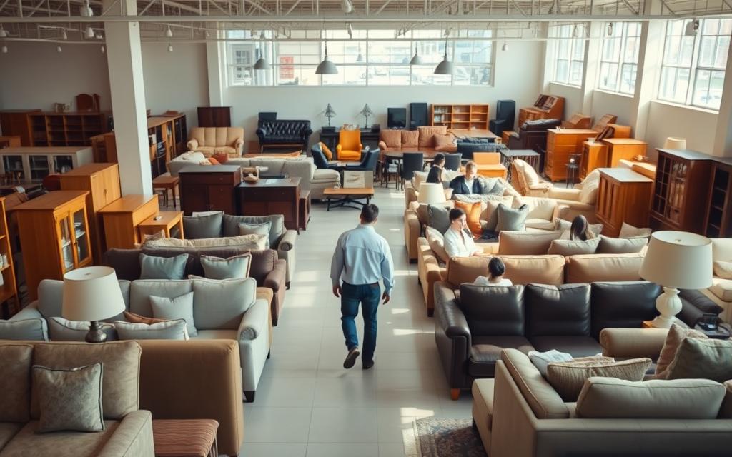 شراء الأثاث المستعمل
