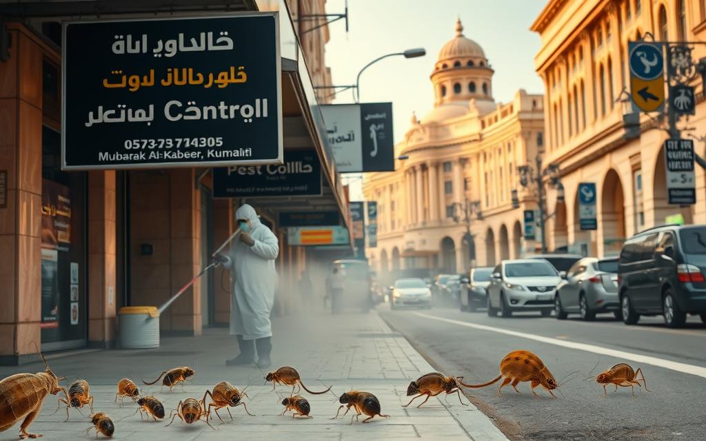 مكافحة حشرات 24 ساعة الكويت