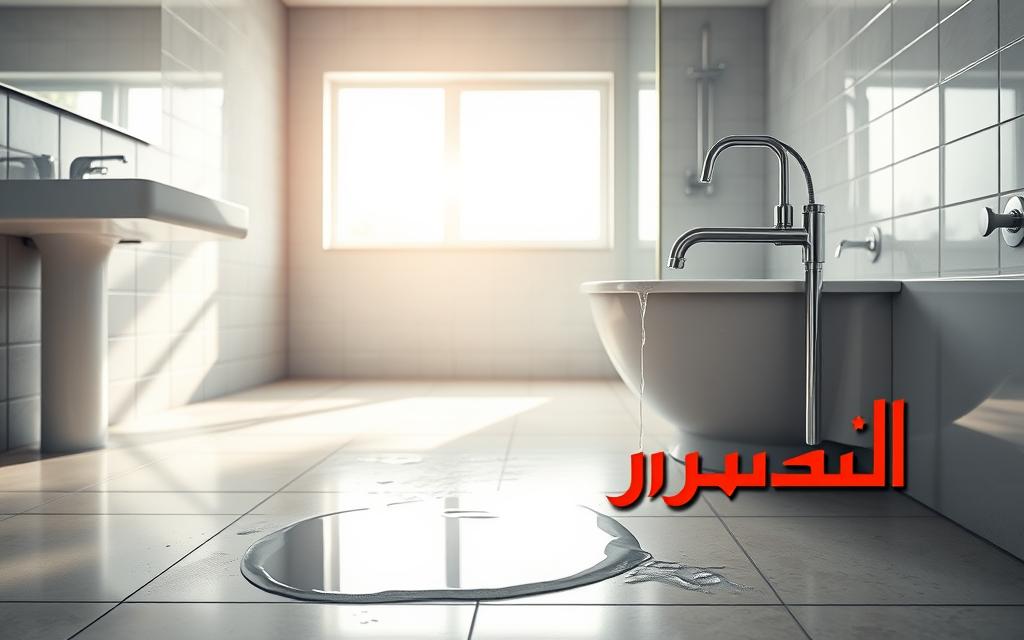 كشف تسربات المياه