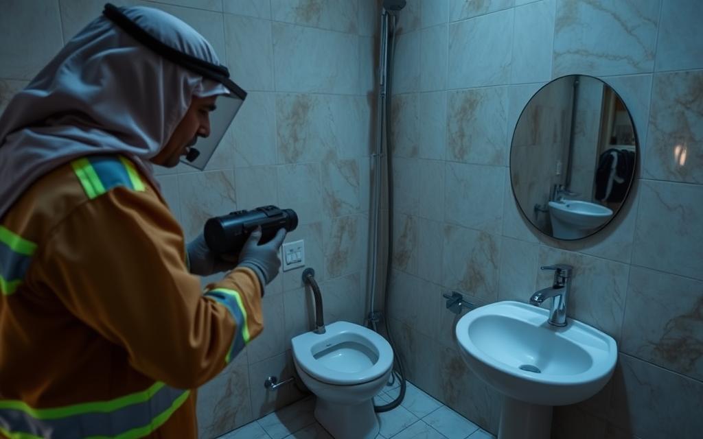كشف تسربات الحمامات بالاحساء
