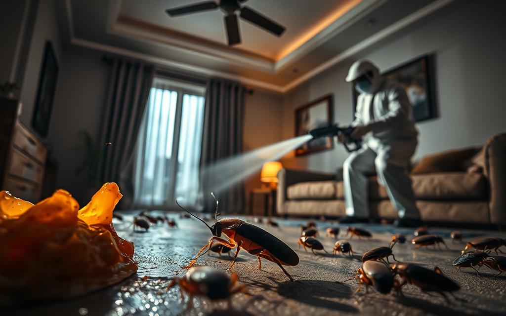 مكافحة الصراصير