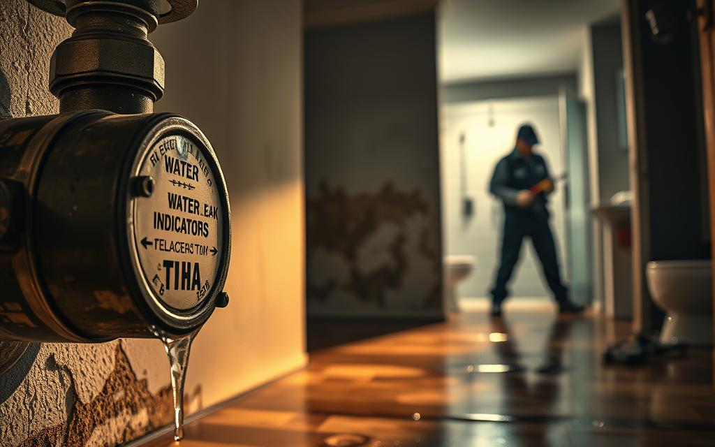 علامات تسربات المياه