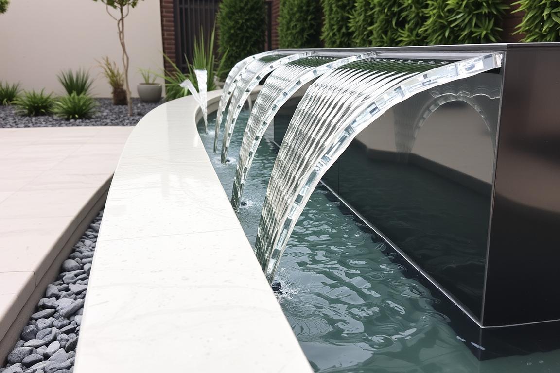 تصميم شلالات ونوافير للحدائق الكويت