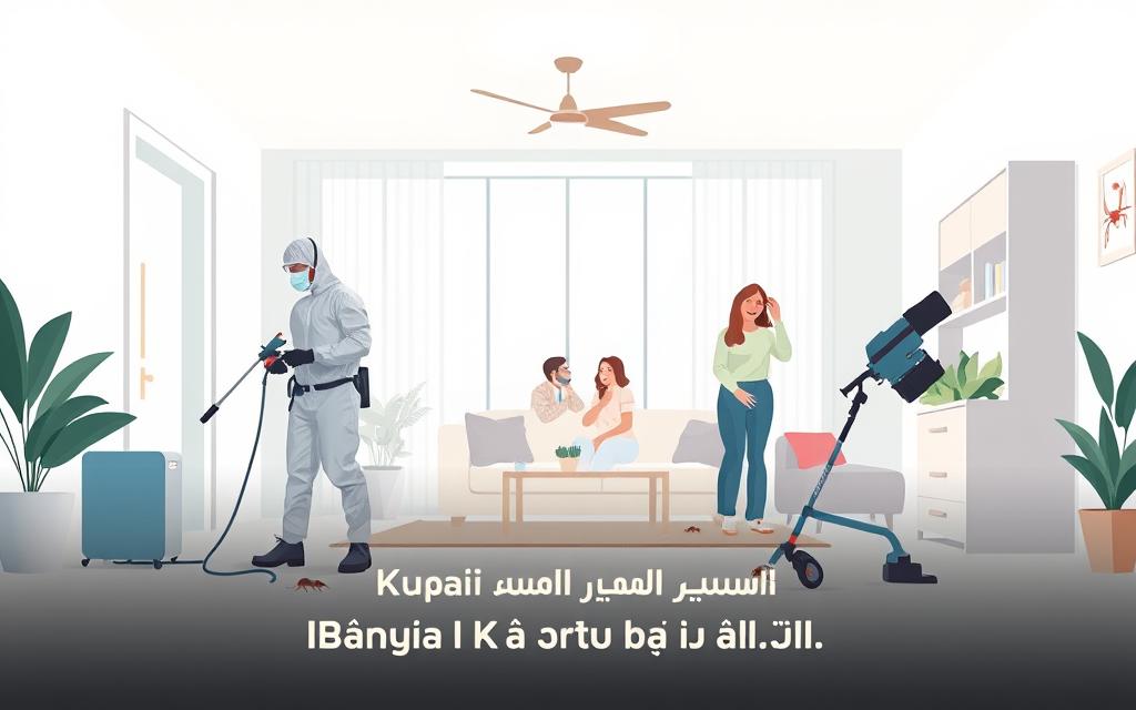 مكافحة حشرات منزلية بالكويت