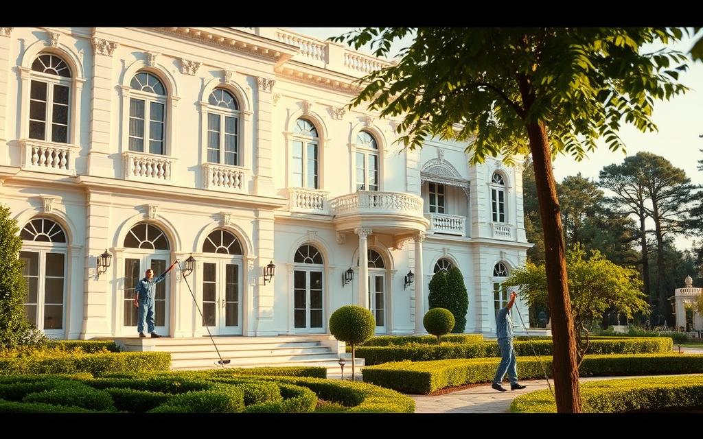 تنظيف فلل واجهات