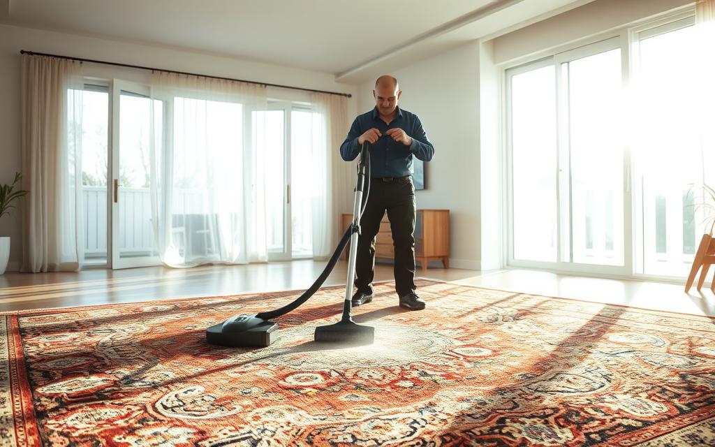 تنظيف السجاد