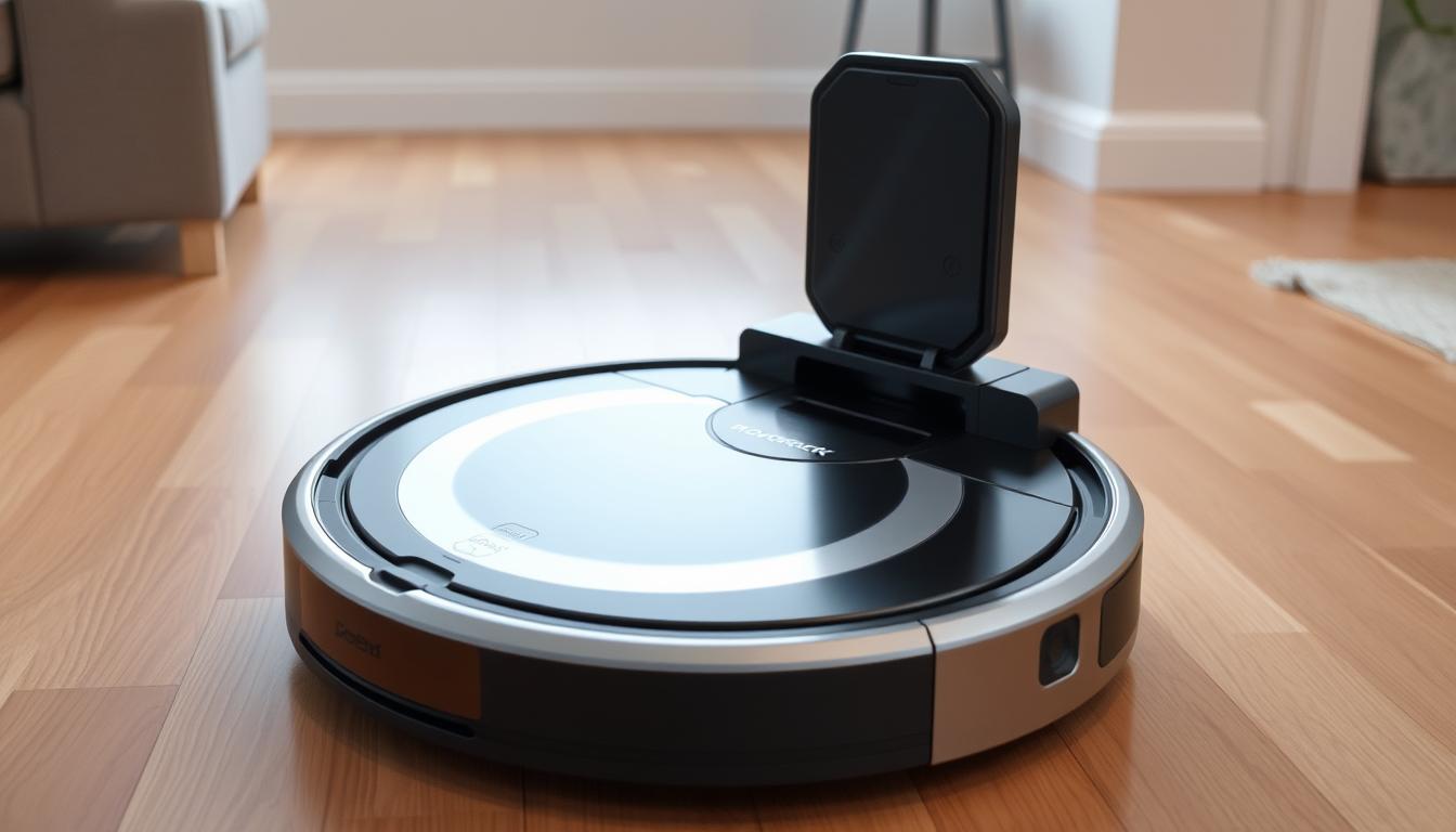 Roborock S8 MaxV Ultra robot vacuum with self-emptying dock