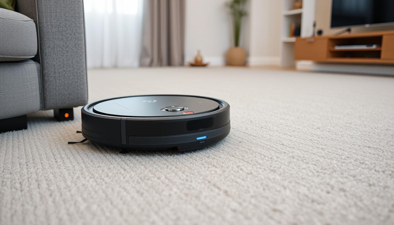 Roborock Q5 Max+ robot vacuum with self-emptying dock