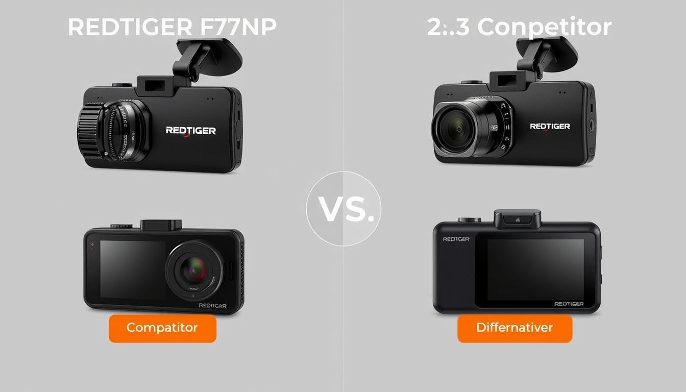 Comparison of REDTIGER F7NP with other dash cam models