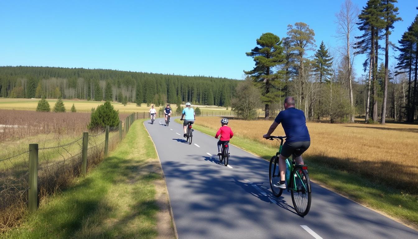 Pętla Rybieńska - trasa rowerowa w okolicach Wyszkowa