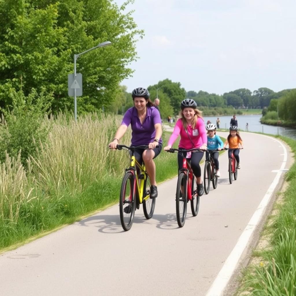 Rodzinny wariant Wiślanej Trasy Rowerowej z dziećmi
