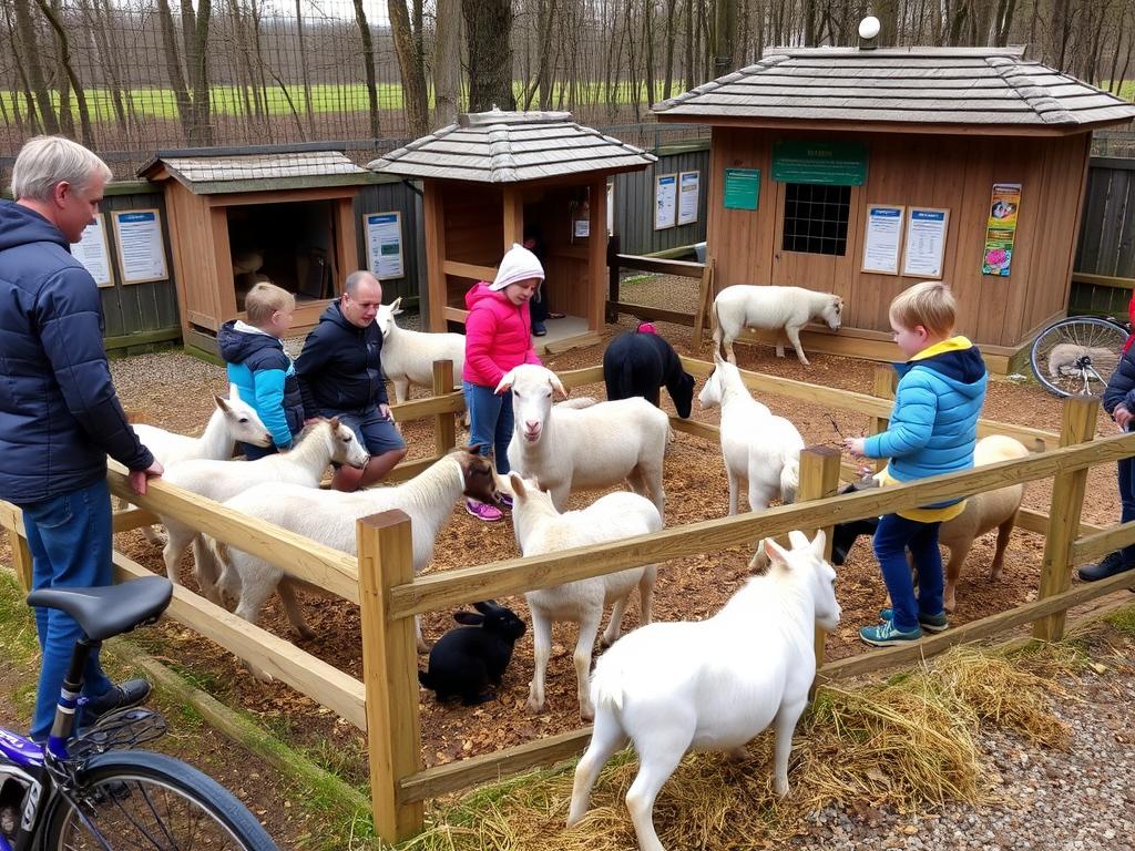 Mini Zoo w Gulczewie, atrakcja na trasie Rowerowe Mazowsze top 10 wycieczek z Wyszkowa