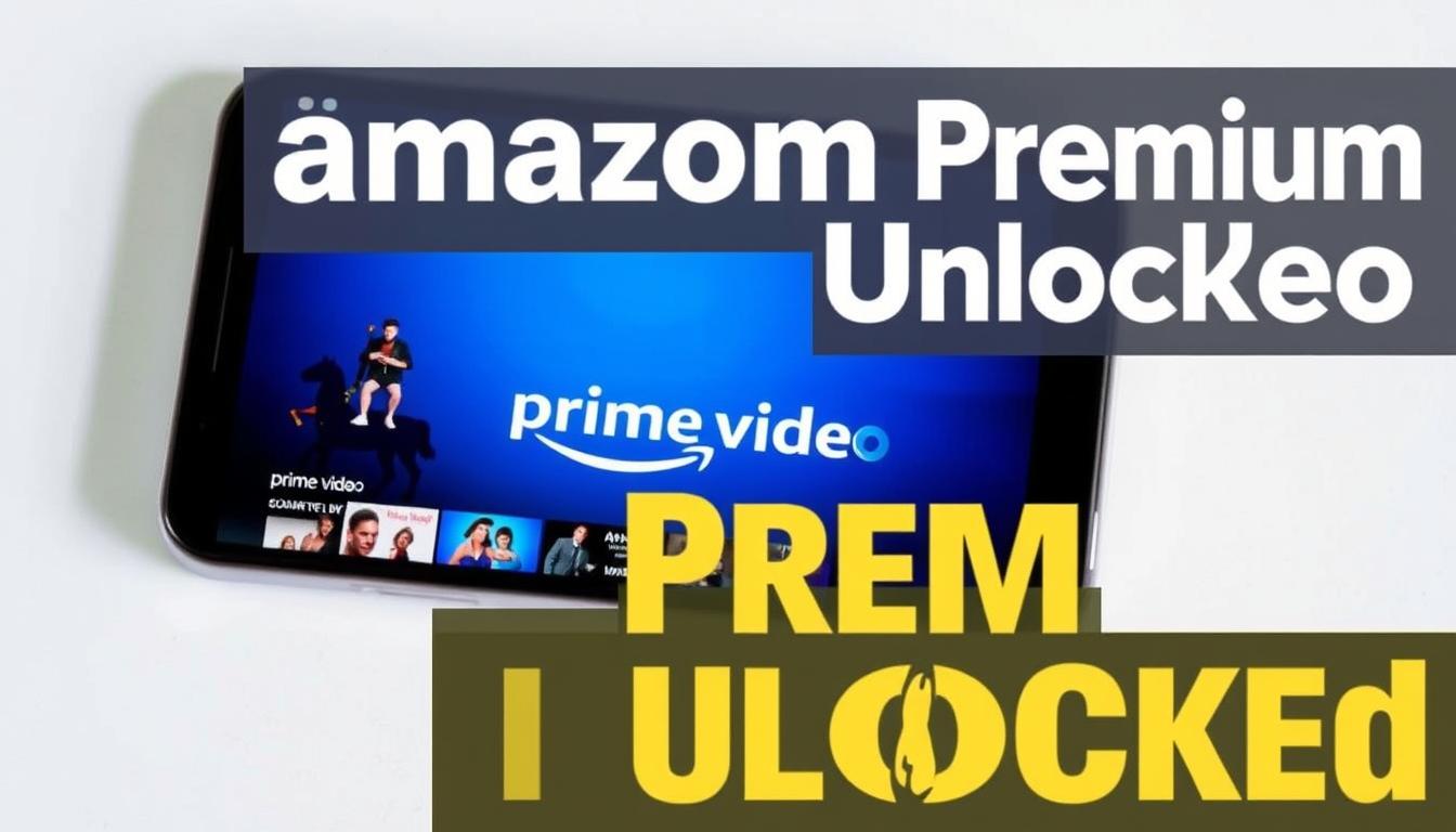 Prime Video Mod APK 2025 Premium Unlocked interface showing premium content