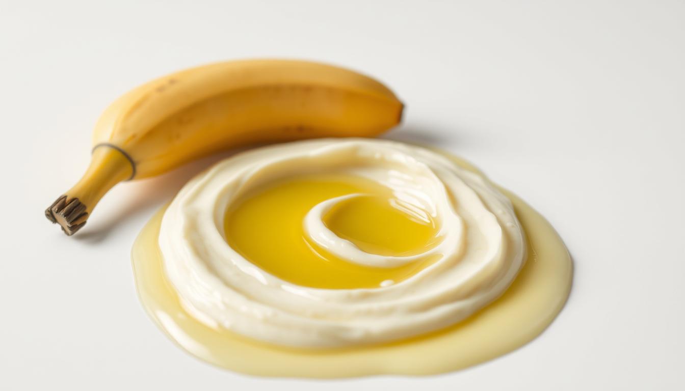 ماسك زيت الزيتون والموز