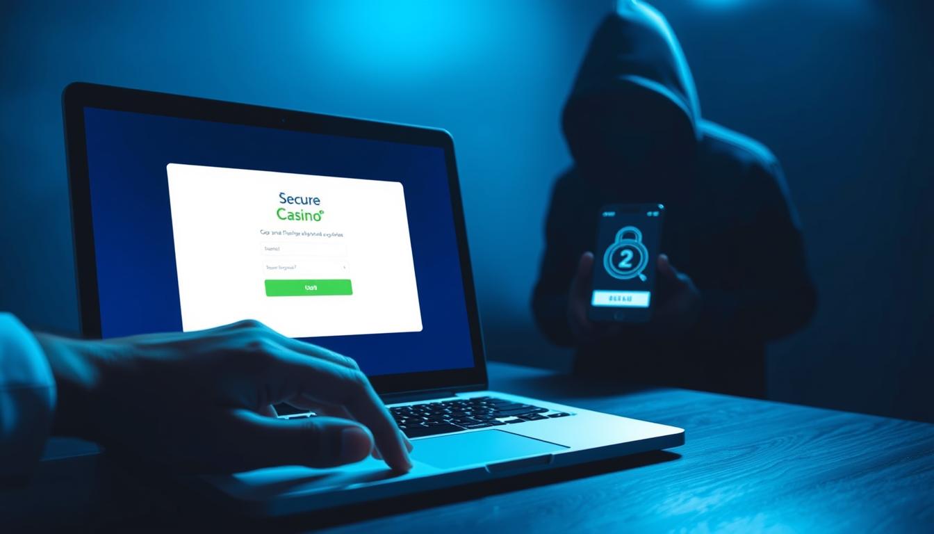 online casino login security