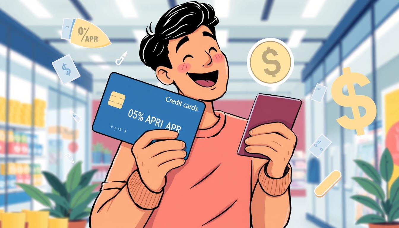 Is It Safe to Borrow During Economic Crises - EconoMix Plus Image of a person using a 0% APR credit card