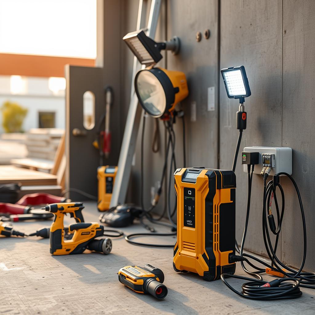 Générateur solaire Oukitel P5000 Pro pour les chantiers et travaux professionnels
