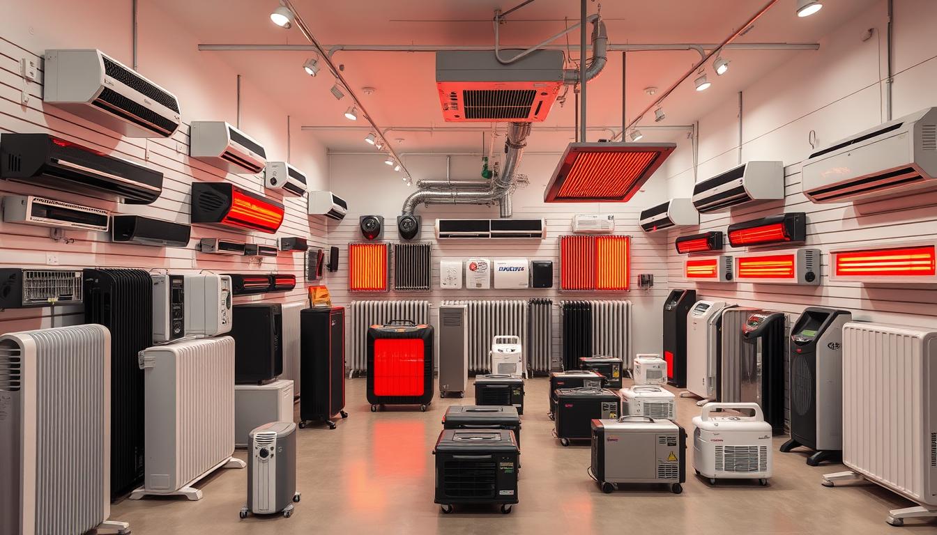 أنواع السخانات المتوفرة لدينا