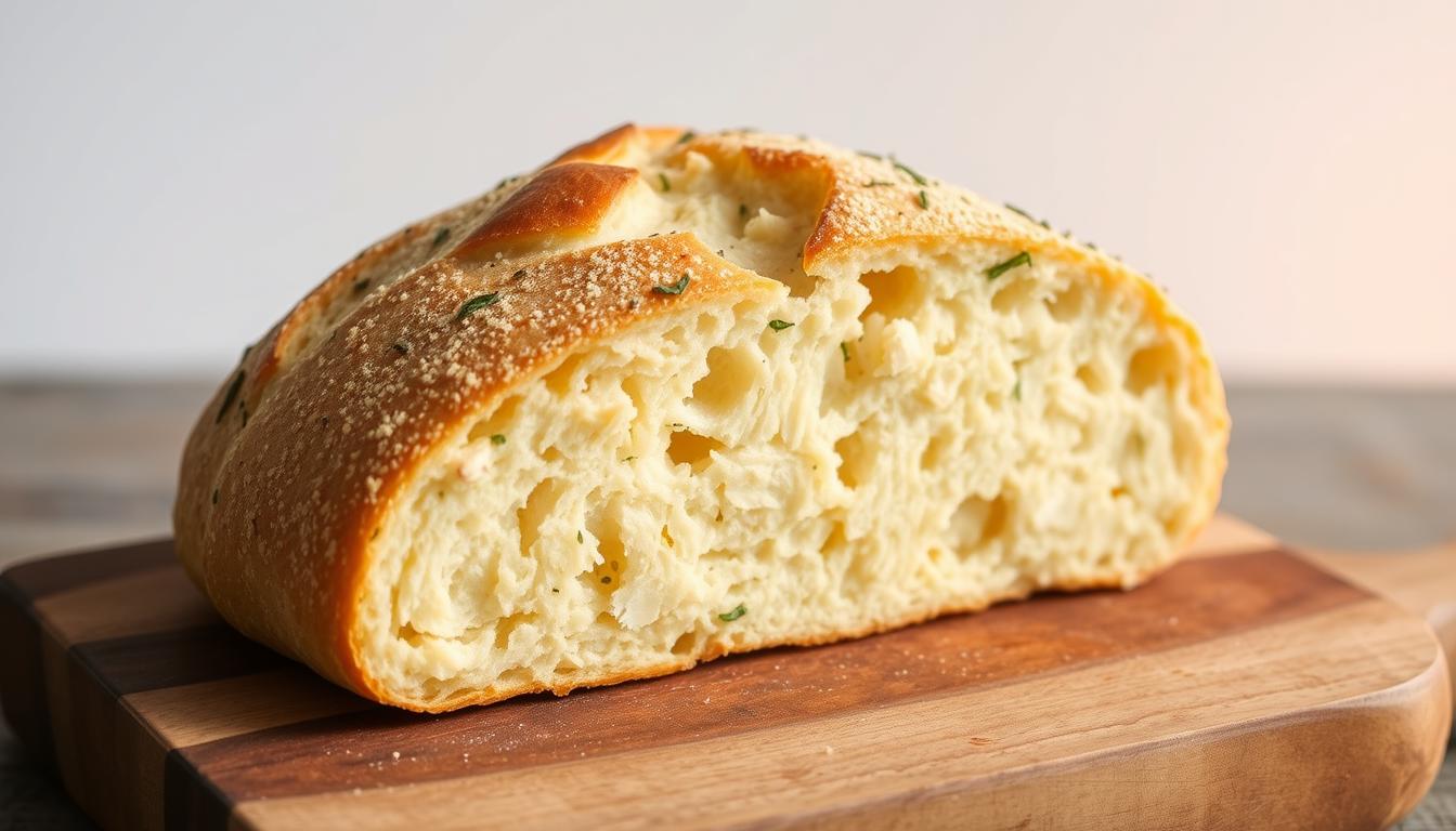 Cheese, Herb &amp; Garlic Quick Bread