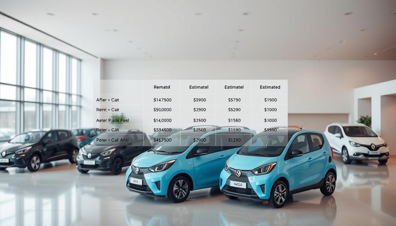 car rental pricing comparison