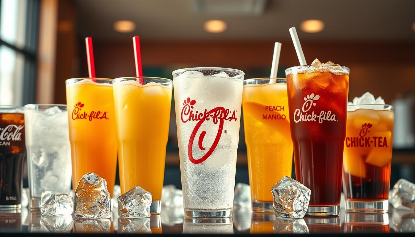 chick fil a drink menu