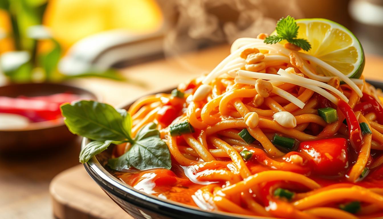 sauce pad thai cuisine exotique