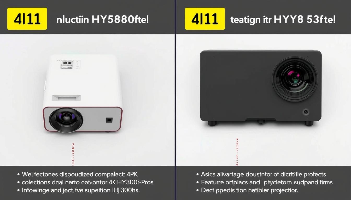 مقارنة بين جهاز عرض Magcubic 4K HY300 Pro وأجهزة العرض التقليدية