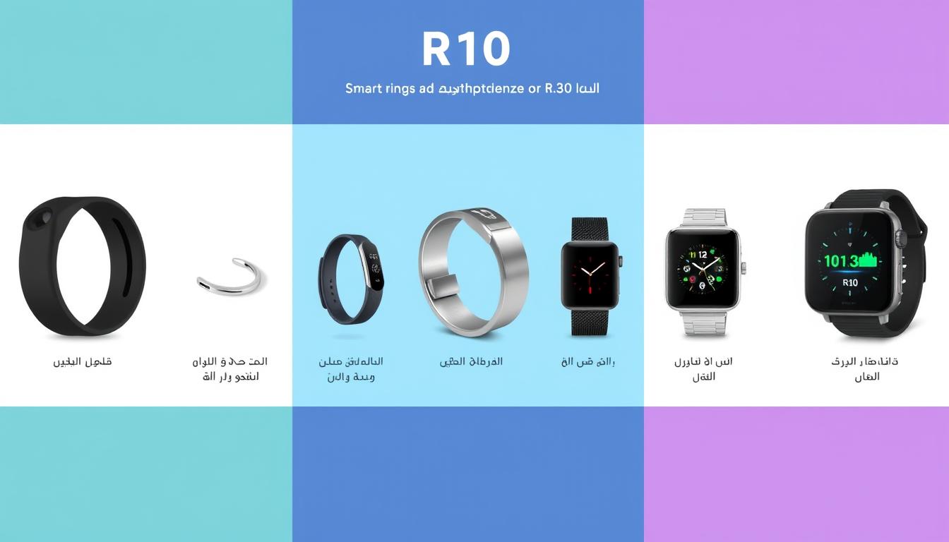 مقارنة بين حلقة مراقبة R10 وأجهزة مماثلة لمراقبة معدل ضربات القلب