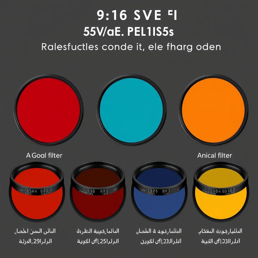 فلاتر ضوئية متوافقة مع تلسكوب فلكي احترافي SVBONY SV136