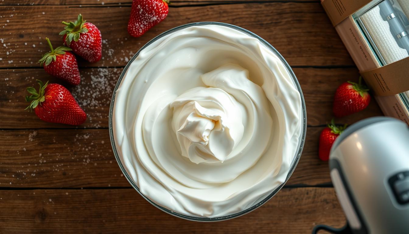Homemade Whipped Cream Technique