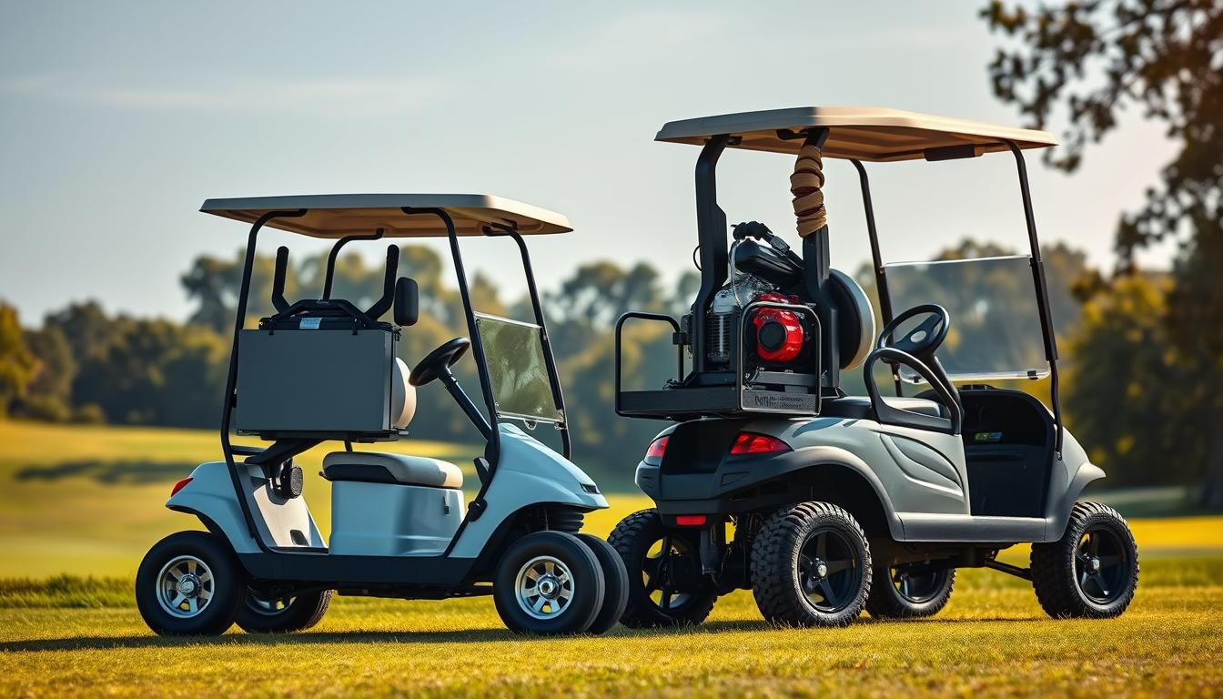golf cart weight comparison