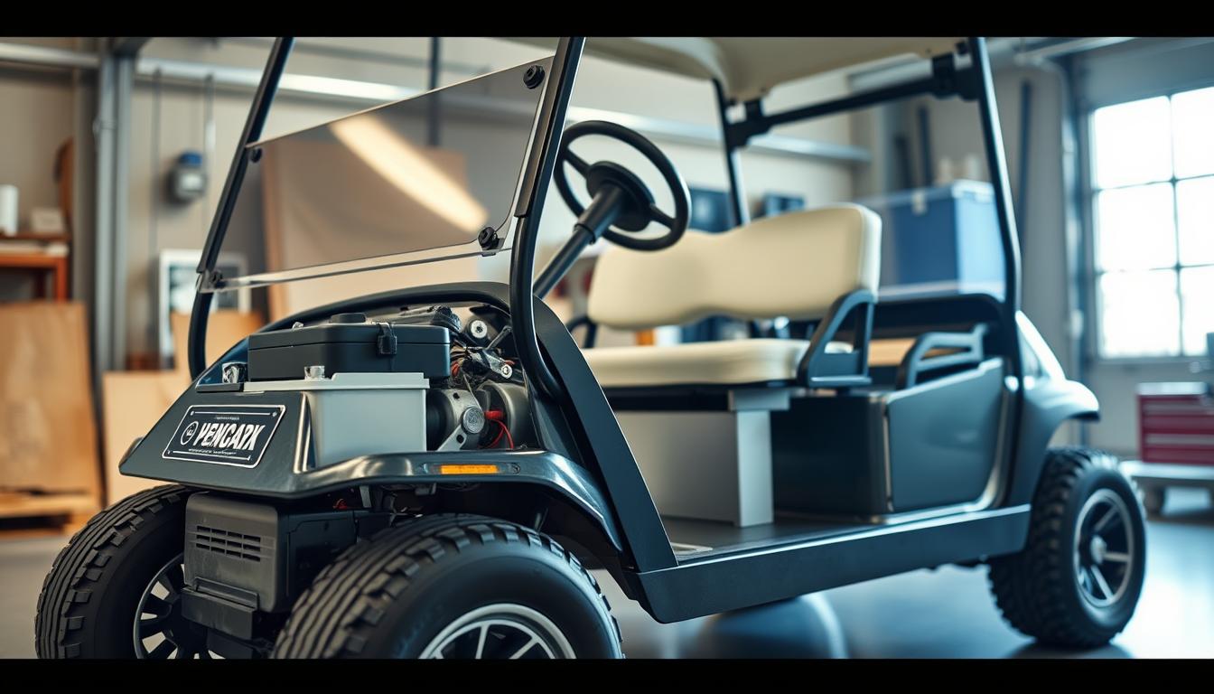 Factors affecting golf cart weight