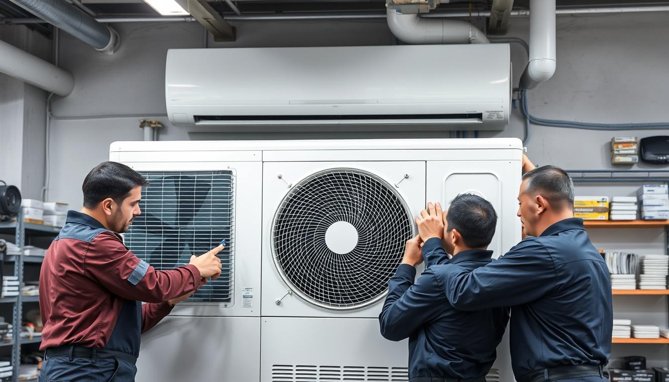 خدمات تنظيف المكيفات