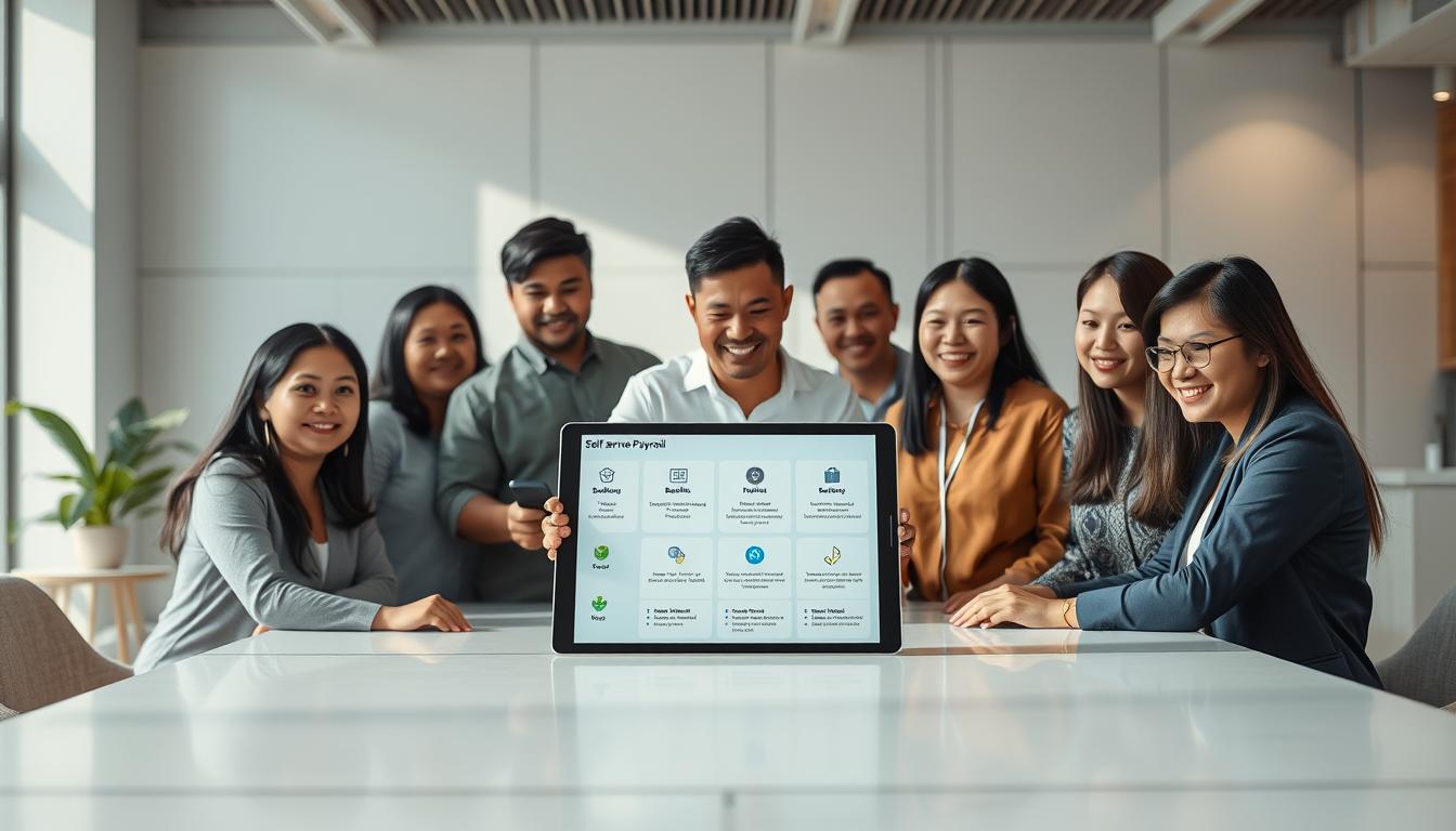 self-service payroll, employee engagement, payroll automation