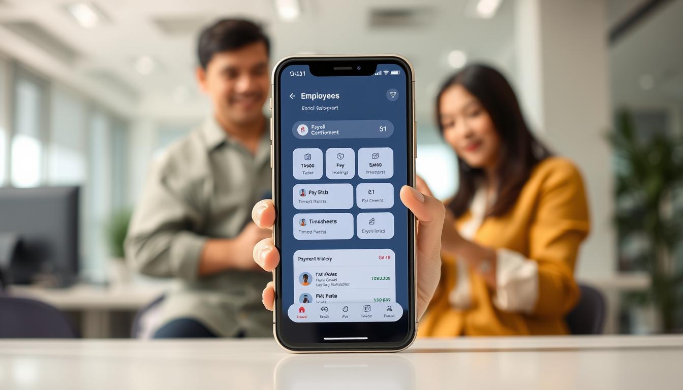 mobile payroll management system