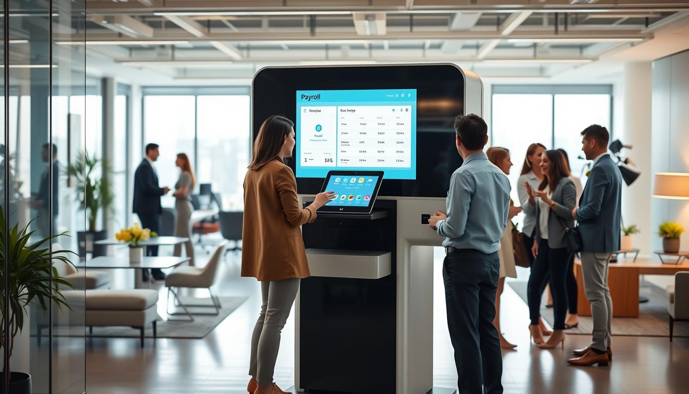 HR workload reduction, self-service payroll, operational efficiency